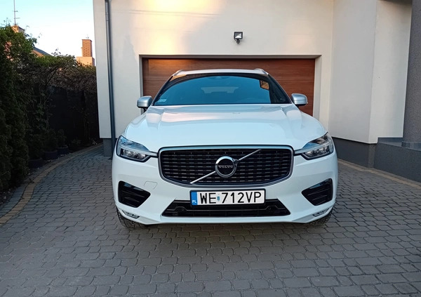 Volvo XC 60 cena 139900 przebieg: 98000, rok produkcji 2019 z Warszawa małe 781